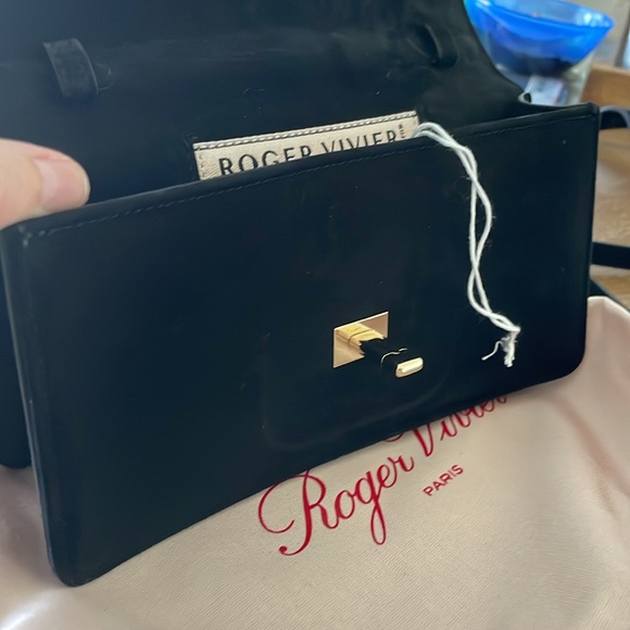 NWT Roger Vivier Choc Disco Mini Bag - brand new, never used - $3500 retail! - Picture 9 of 16